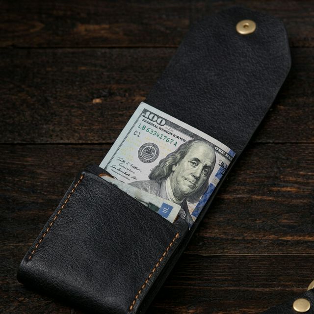 Wallet Open View - Cash Compartment